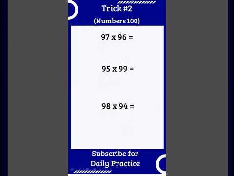 Amazing multiplication trick #shorts #shortsfeed #mathstricks