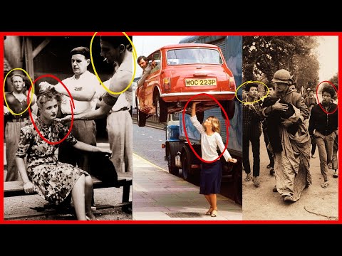 😱 Shocking Vintage and Rare Historical Photos Collection!