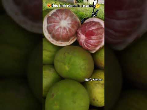 What you call this jumbo FRUIT in ur area?🤔వీటి పేరు తెలుసా?🤔#pomelo #pamparapanasa #పంపరపనస #shorts