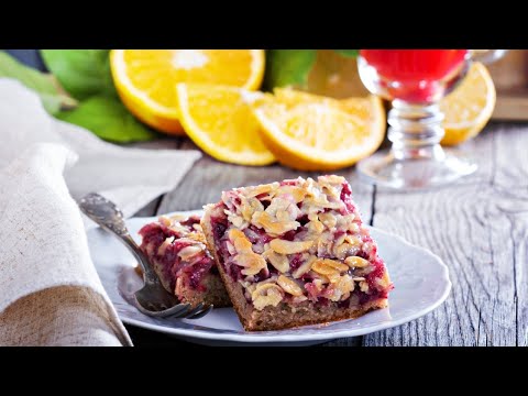 "Eggless Almond Berry Cake | Easy, Delicious & Healthy Recipe!"