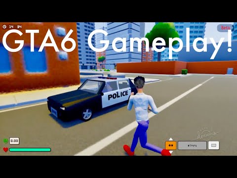 GTA GTA6 GTAVI Dreams PS4: Gameplay #DreamsPS4 #MadeInDreams ドリームズユニバース Universe BEST Character