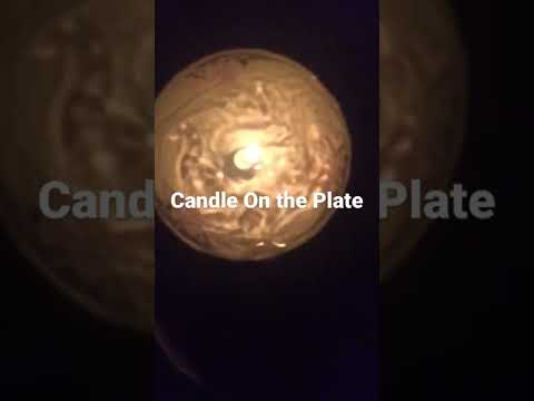 Candle On The Plate