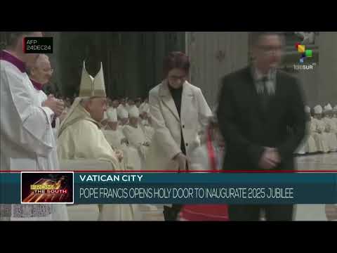 Vatican City: Pope Francis opens holy door to inaugurate 2025 jubilee