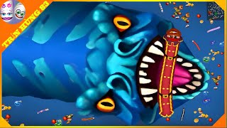 🐍WORMSZONE.IO | GIANT SLITHER SNAKE TOP 01 / Epic Worms Zone Best Gameplay! | Trần Hùng 83