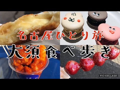 【名古屋ひとり旅】大須で韓国グルメを食べ歩き/フルーツ飴