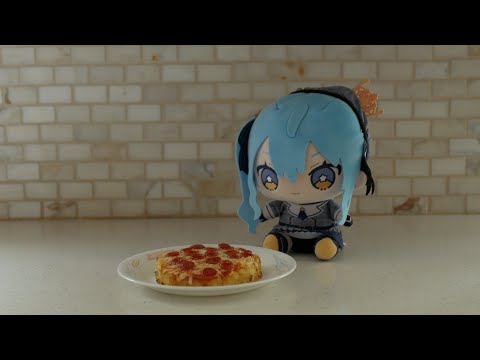 パイナップルピザ 【すいちゃんとクッキング】