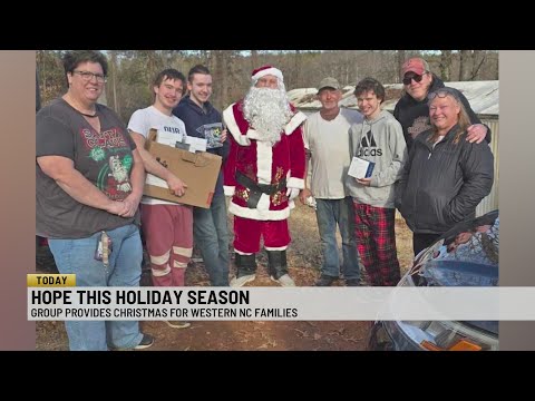 Group from PA adding hope to holidays in Western NC