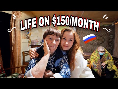 BABUSHKA VLOG - Life on $150 in a Russian Village ❄️