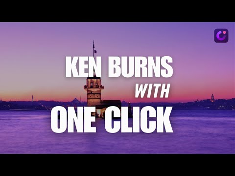 Ken Burns Effect | How to Pan And Zoom Still Images Automatically