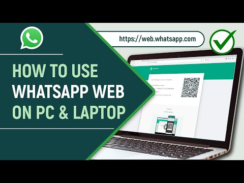 ✅ How to Use WhatsApp on PC or Laptop 2024