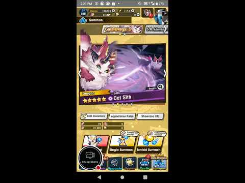 Dragalia Lost Gala Dragalia Cat Sith Pool Live