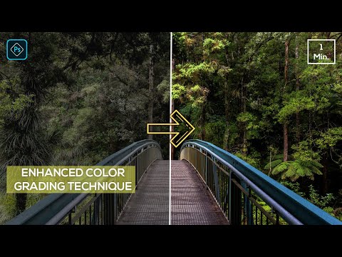 ENHANCED COLOR GRADING TECHNIQUE IN PHOTOSHOP CC | 2020 TRENDING