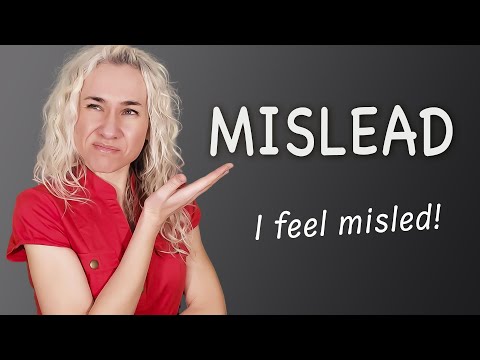 MISLEAD - build your English vocabulary, 1 minute lesson