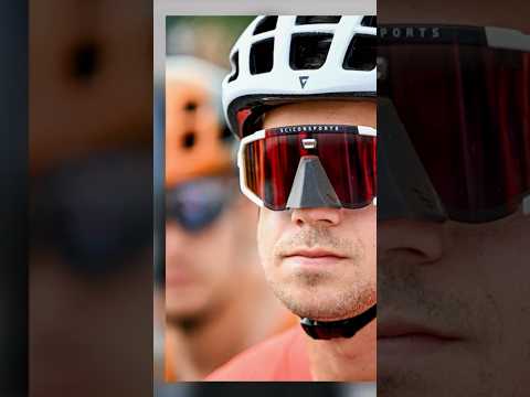 Super Aero Cycling Glasses!🚲 WHAT?? #cycling #tourdefrance #viral