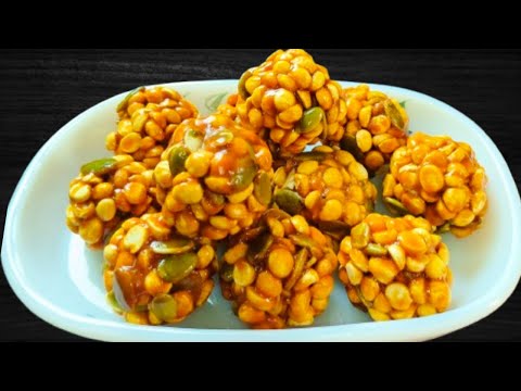 diwali special sweet recipe|putnala pappu laddu|ప్రోటీన్ అధికంగా ఉండే లడ్డు|roasted chanadal laddu