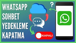 Whatsapp Sohbet Yedeklemesi Nasıl Kapatılır?