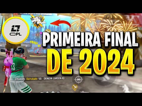 PRIMEIRA FINAL DE 2024🤩FELIZ ANO NOVO🥳IPhone XR💚HIGHLIGHTS FREE FIRE💙