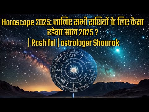 Horoscope 2025: जानिए सभी राशियों के लिए कैसा रहेगा साल 2025 ? | Rashifal | astrologer Shounak