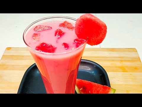 தர்பூசணி 🍉😋 இருந்தா இந்த மாதிரி செய்து பாருங்க 👌 | Watermelon juice in Tamil | Summer Special Drink