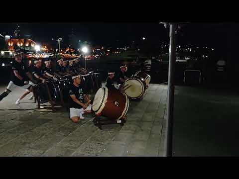 銀屋町 鯱太鼓据太鼓 稽古 夜の御旅所