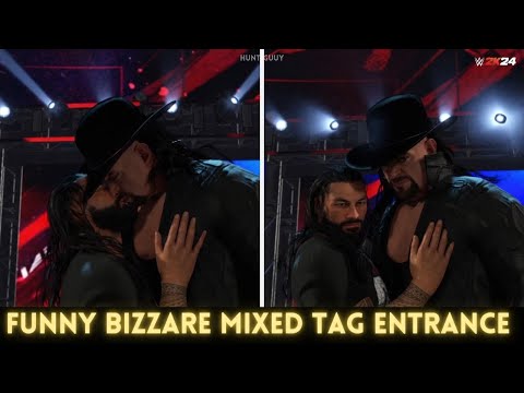 Roman Reigns & The Undertaker  Funny Entrance