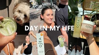 NON TOXIC RESET ROUTINE 🤍 LIVING A CLEAN NON TOXIC LIFESTYLE | non toxic skincare & shower