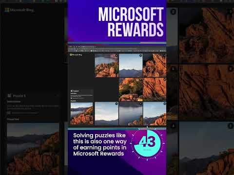 Microsoft Rewards - Earn points by solving puzzles