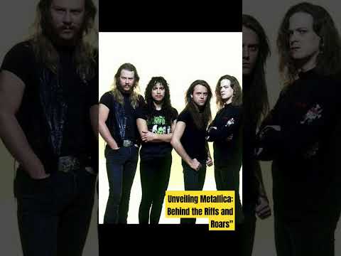 Unveiling Metallica: Behind the Riffs and Roars#metallica#music#band#heavy