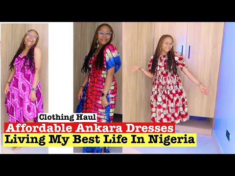 My Affordable Nigerian Ankara Clothing Haul - Whatsapp Me On  +353 892  606 677 To Order Yours