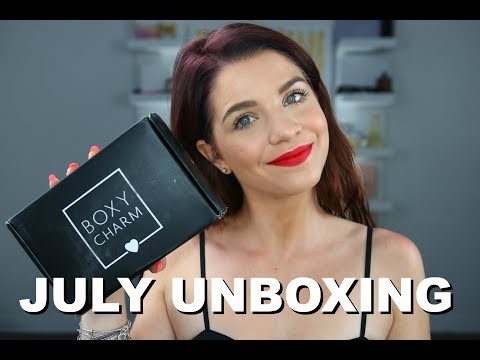 BOYCHARM JULY 2018 UNBOXING