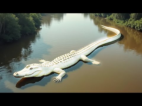 Rare Albino Alligator Spotted in the Wild for the First Time in Decades