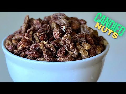 Easy Homemade Candied Nuts | Perfect Snack and Gift Idea