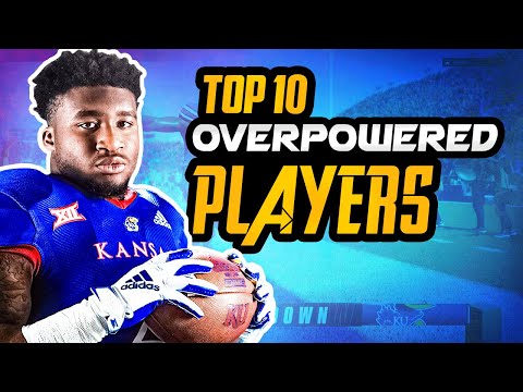 College Football 25 Top 10 Most OVER POWERED Players!