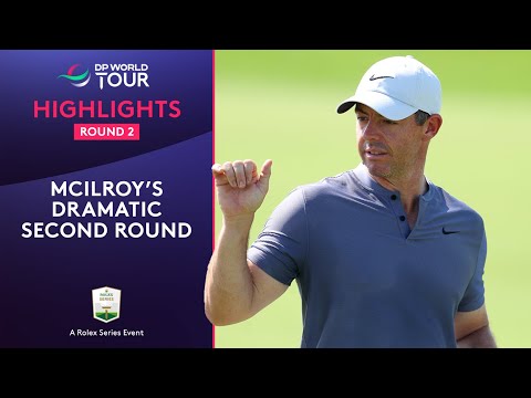 Rory McIlroy | Round 2 Highlights | 2024 Abu Dhabi HSBC Championship