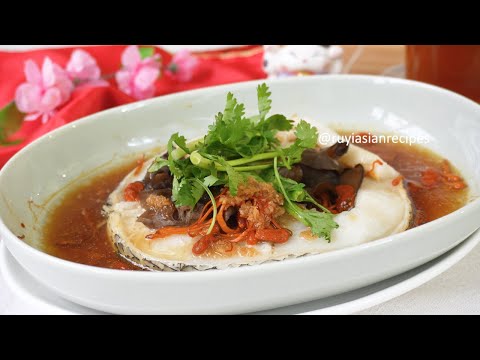 Chinese Style Steamed Cod Fish with Cordyceps Flowers | Easy Chinese New Year Recipe