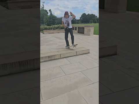 Skateboarding Pest Invents Creepy Trick