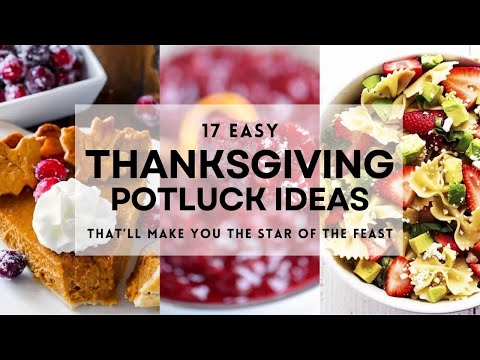 17 Thanksgiving Potluck Ideas That'll Make You the Star of the Feast #thanksgiving #thanksgiving2024