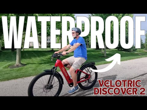 FIRST FULLY WATER RESISTANT ELECTRIC BIKE - VELOTRIC DISCOVER 2 EBIKE REVIEW