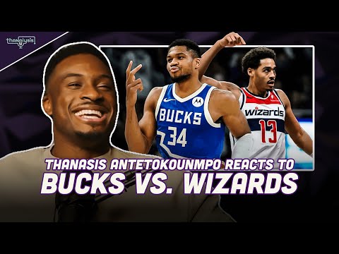 Thanasis Antetokounmpo REACTS to the Milwaukee Bucks WIN over Washington. Giannis and Dame GO OFF!