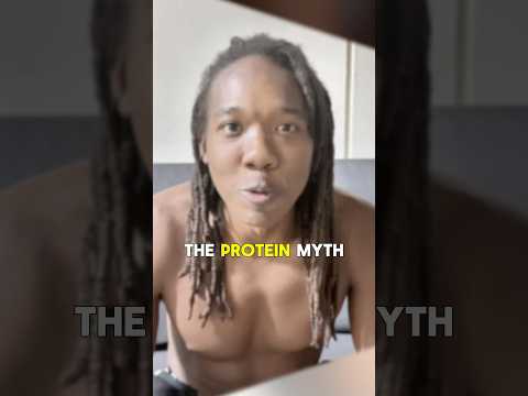 The Protein Myth 🔥 #protein #buildmuscle #rawvegan