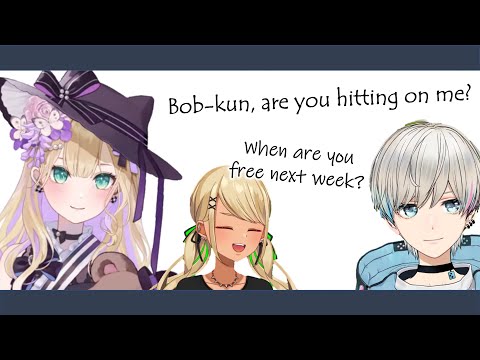 BobSappAim Hits On Noah 【Kurumi Noah, Kaminari Qpi, BobSappAim | VSpo! ENG SUB】