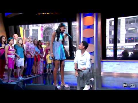 Me & You by Tyler James Williams & Coco Jones on Good Morning America 06/13/2012