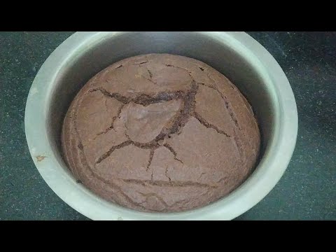 Healthy choclate cake without sugar, without maida @Regularrecipes