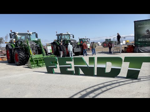 Fendt tractors @ World Ag Expo in California!