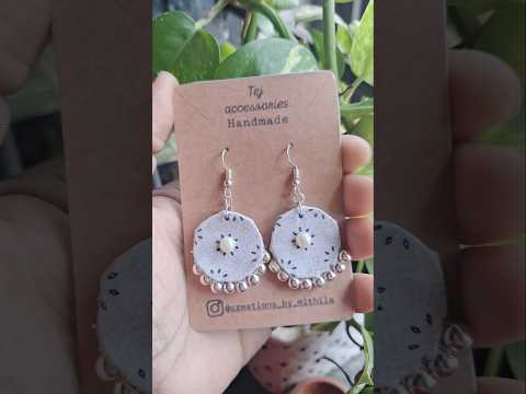 Handmade earrings making #earringmaking #handmadeearrings #handmadejewellry #Handmade #shortsviral