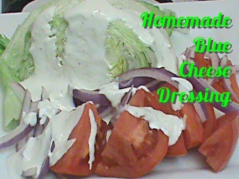 My Favorite Homemade Blue Cheese Dressing