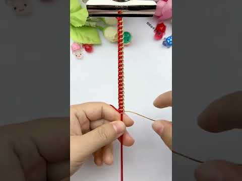 Girlfriend bracelets, braiding skills sharing, handmade DIY, simple braiding bracelet tutorial,