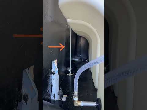 Freshwater tank, Hydro well III, installation in carpet cleaning van. How to install and connect.