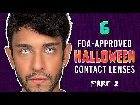 Safe Scary Halloween Colored Contact Lenses | FDA-Approved HALLOWEEN 2023