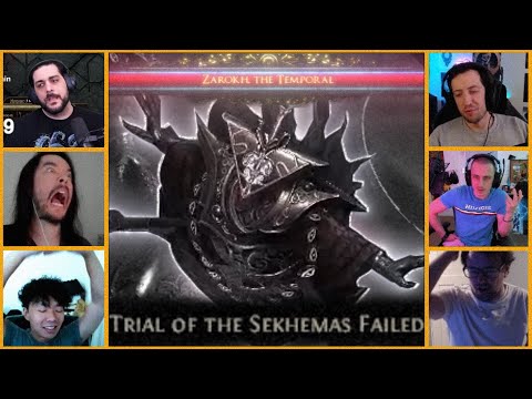 STREAMERS FIGHT ZAROKH, THE TEMPORAL | FIRST REACTION | Path Of Exile 2